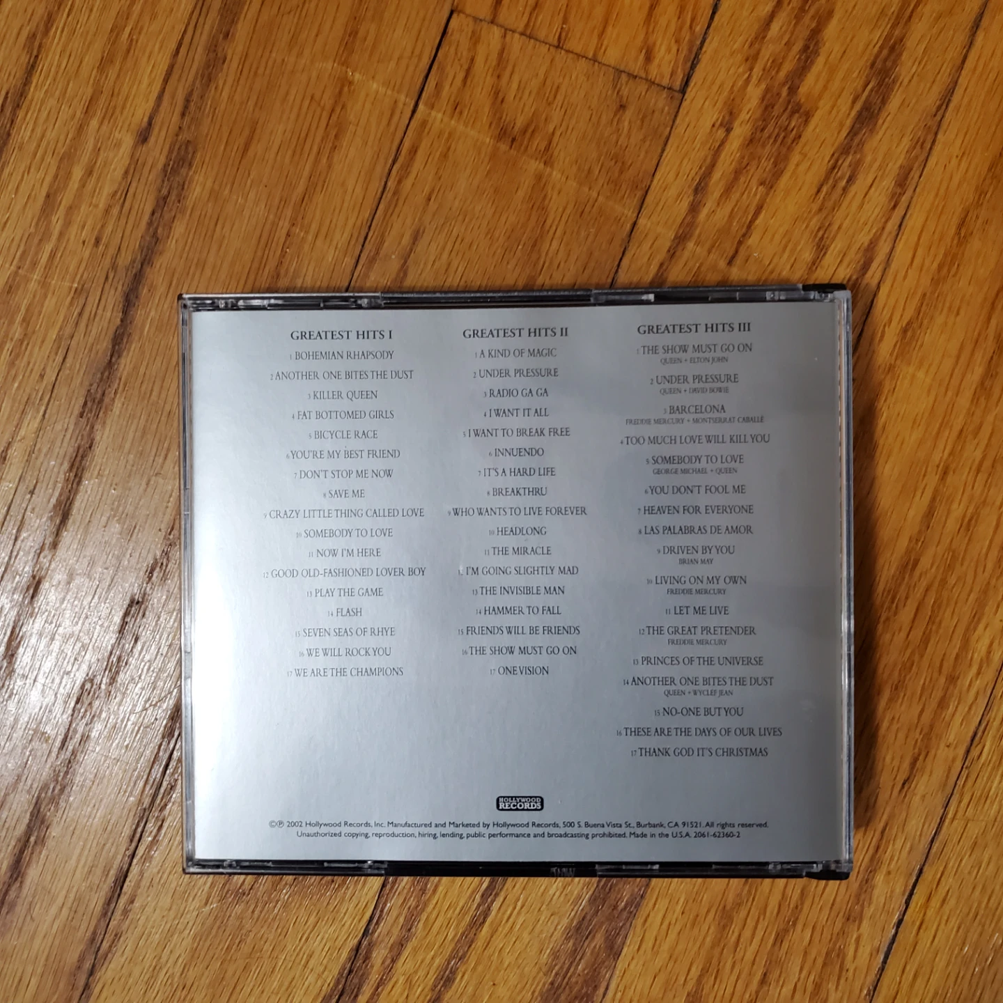 Queen Greatest Hits I II & III The Platinum Collection 3 CD Set - photo 4