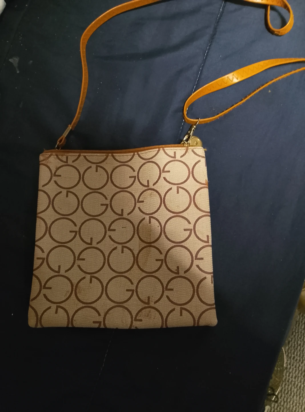 Logo Print Crossbody Bag