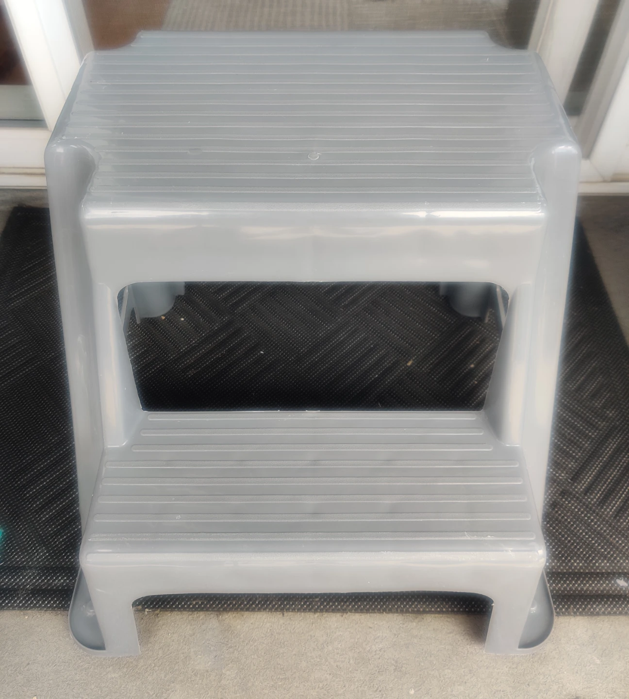 Grey Plastic Step Stool - photo 2