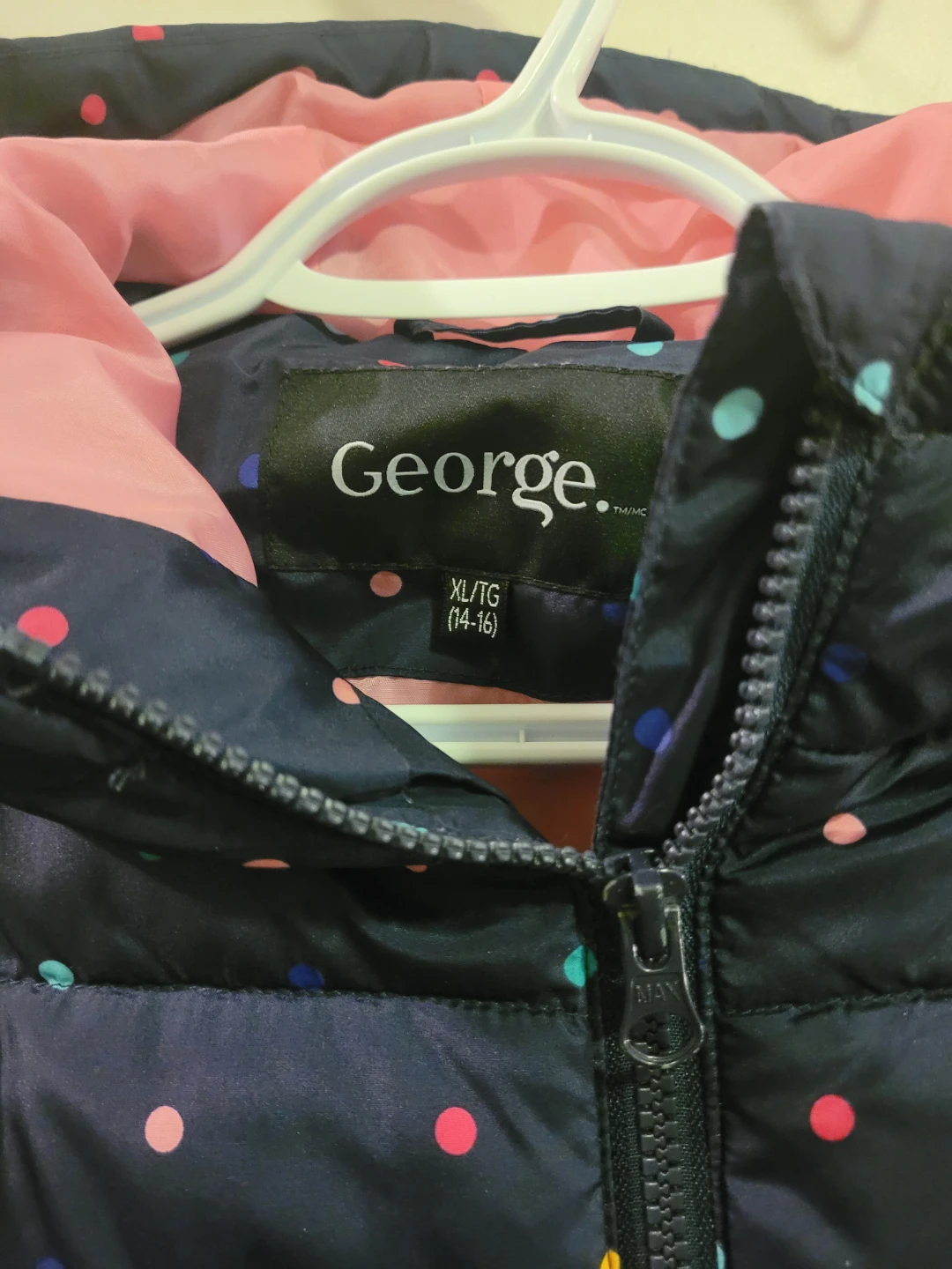 George Kids Puffer Jacket with Polka Dots - XL/TG (14-16) - photo 2