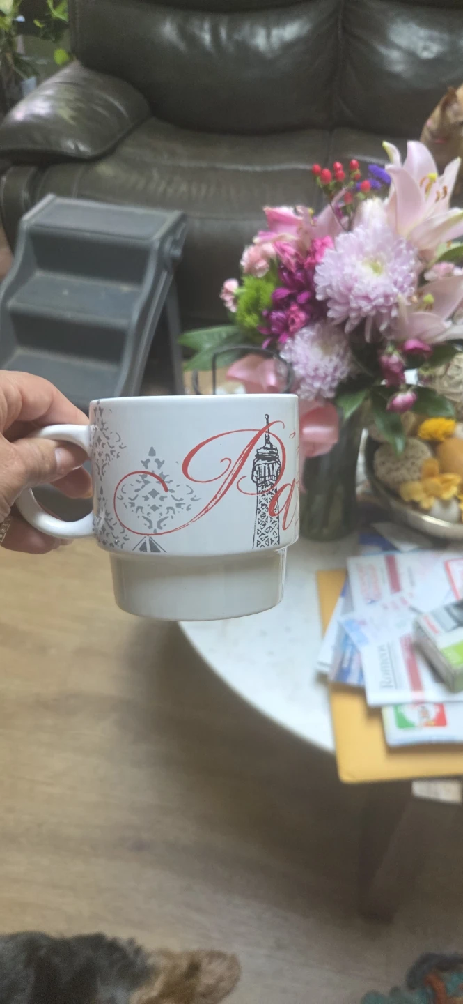 Stackable Coffee Mugs Set - Paris Themed - photo 2