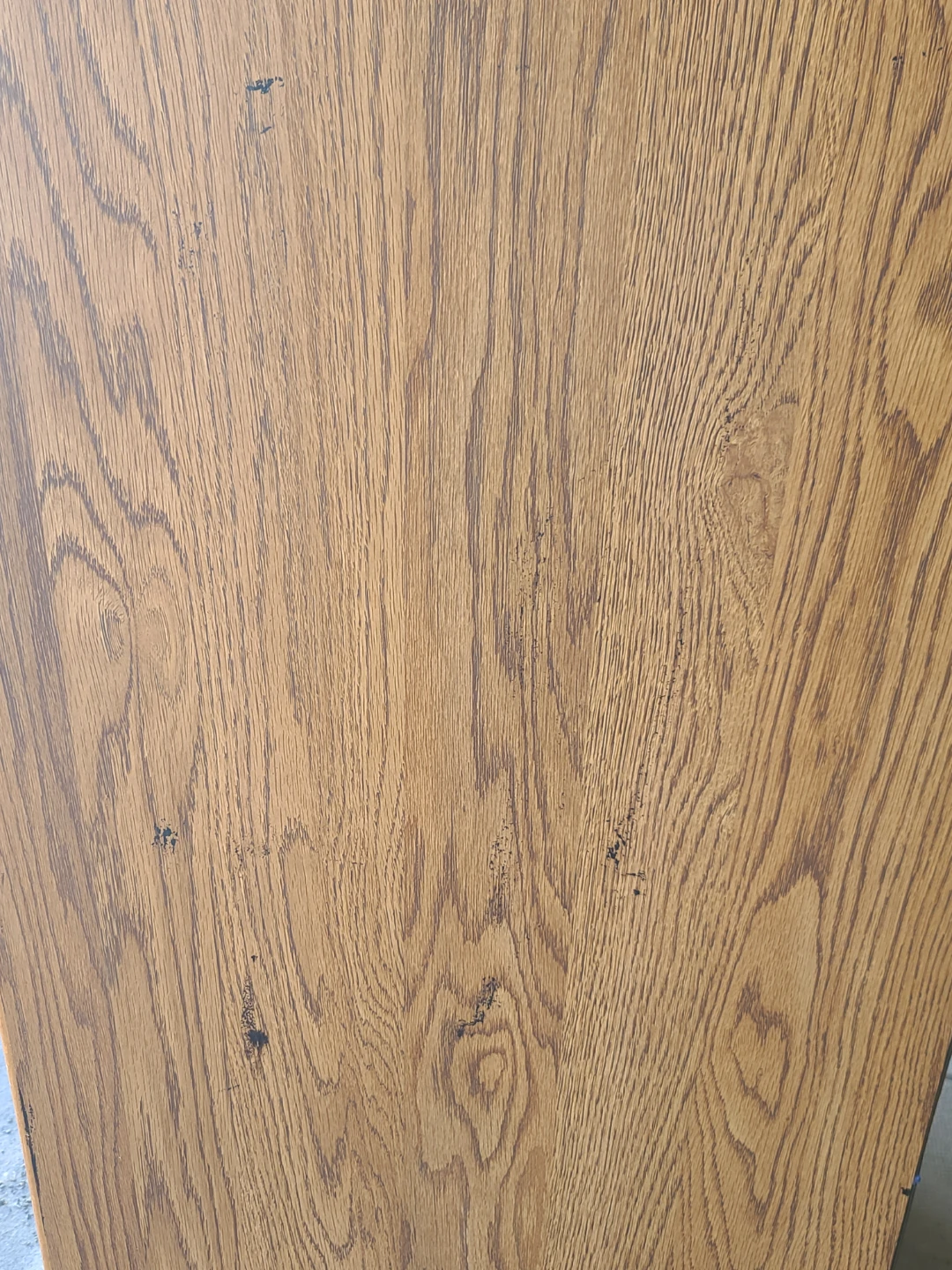 Oak Finish Tall Bookcase with Adjustable Shelves - photo 5