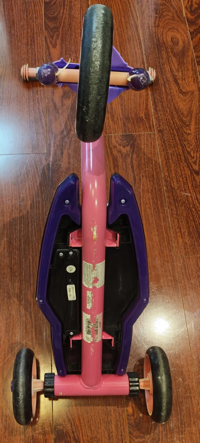 Huffy Pink & Purple 3-Wheel Scooter - photo 4