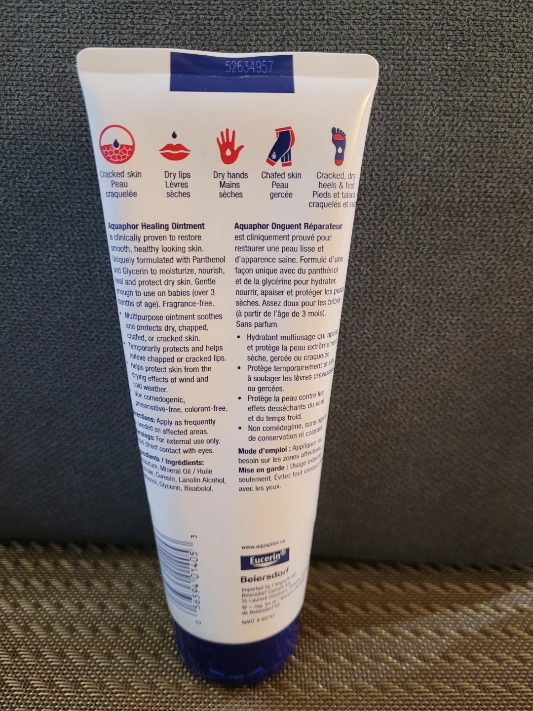 Aquaphor Healing Ointment Advanced Hydration 198g - photo 2