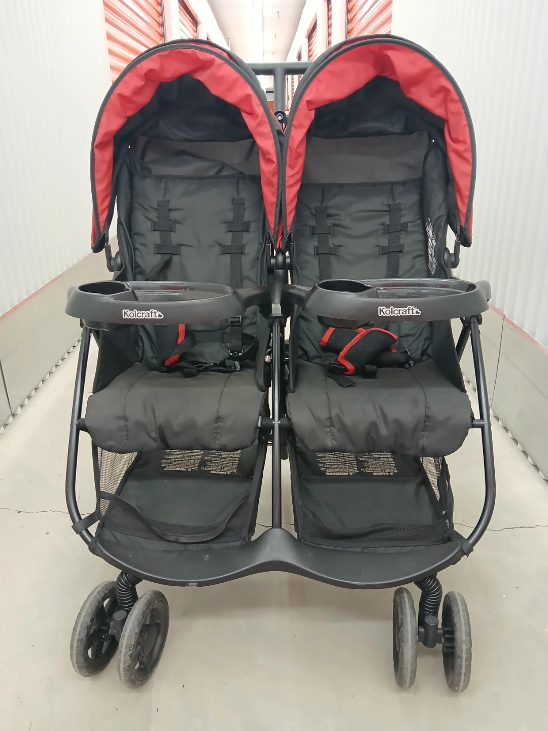 Kolcraft Cloud Plus Lightweight Double Stroller