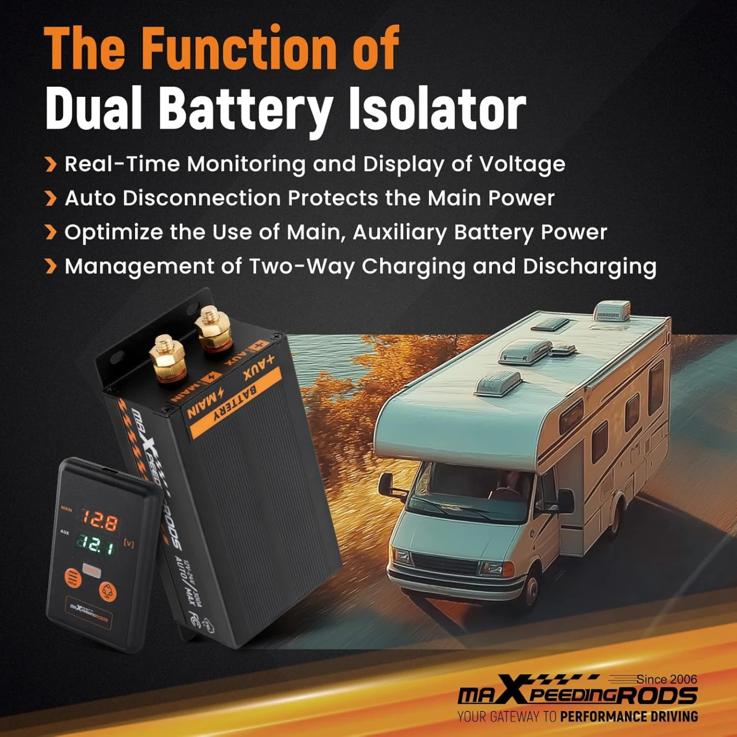 300A Dual Battery Isolator Kit - photo 3