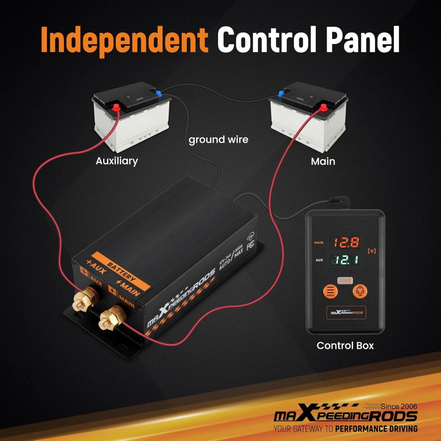 300A Dual Battery Isolator Kit - photo 4