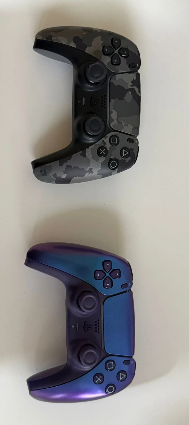 PS5 Controller's  - Chroma Indigo and Grey Camo