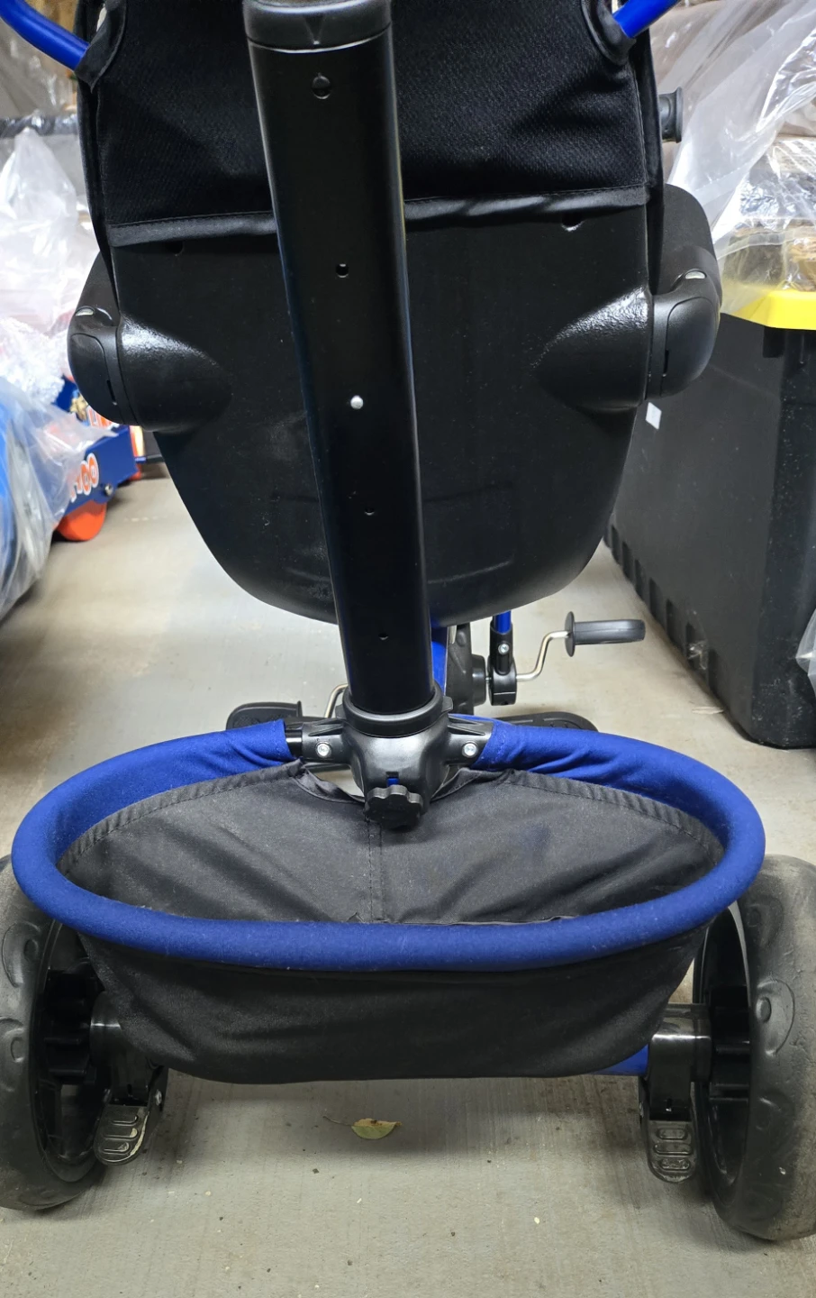 Infans Blue Tricycle with Canopy and Push Handle - photo 5