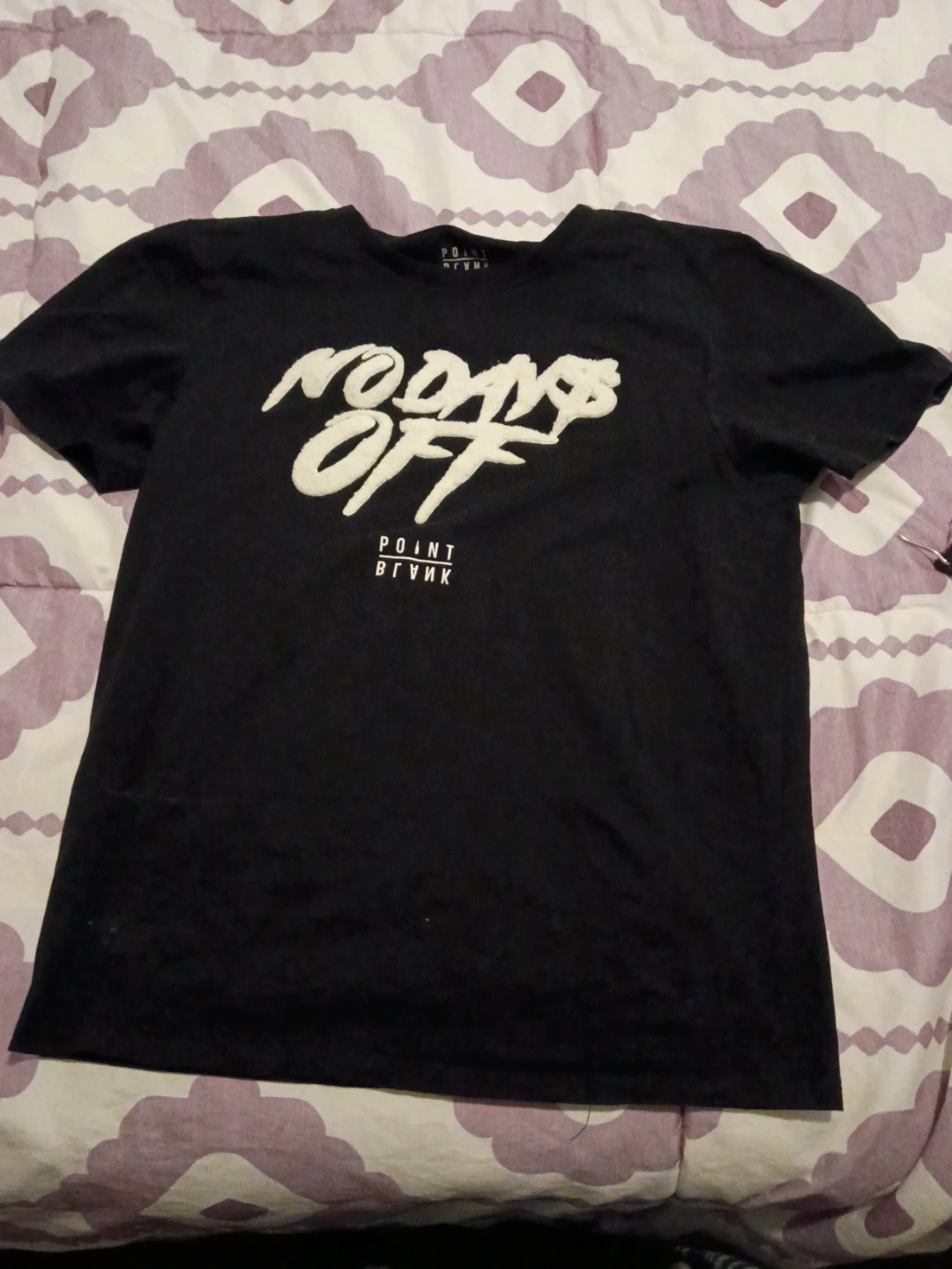 Point Blank "No Days Off" Graphic T-Shirt