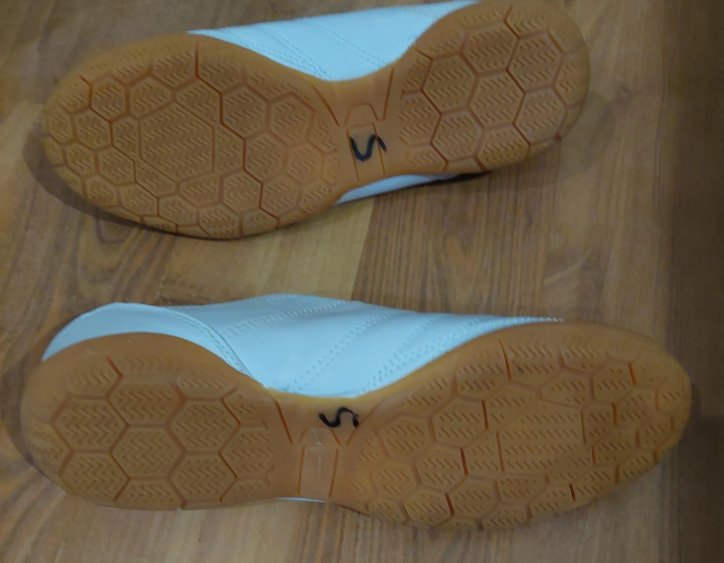 White Indoor Soccer Shoes - photo 4