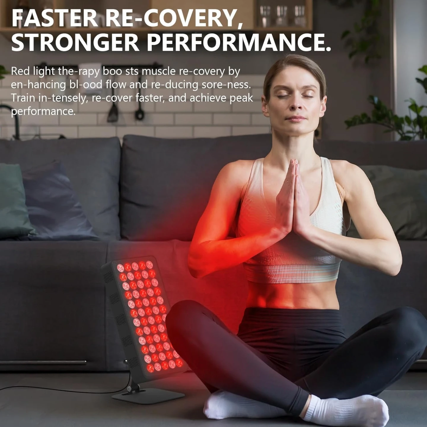 Red Light Therapy Panel with Stand New - photo 5