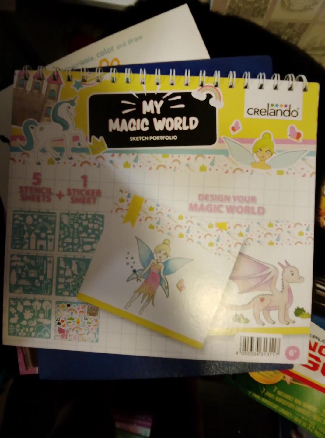 Crelado My Magic World Sketch Portfolio