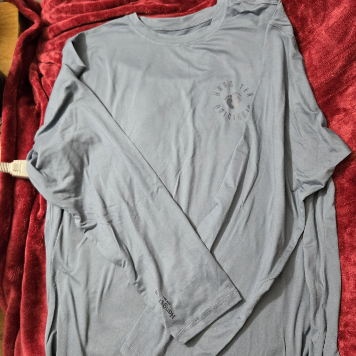 * FREE * Hang Ten Long Sleeve UV Protection Shirt XL