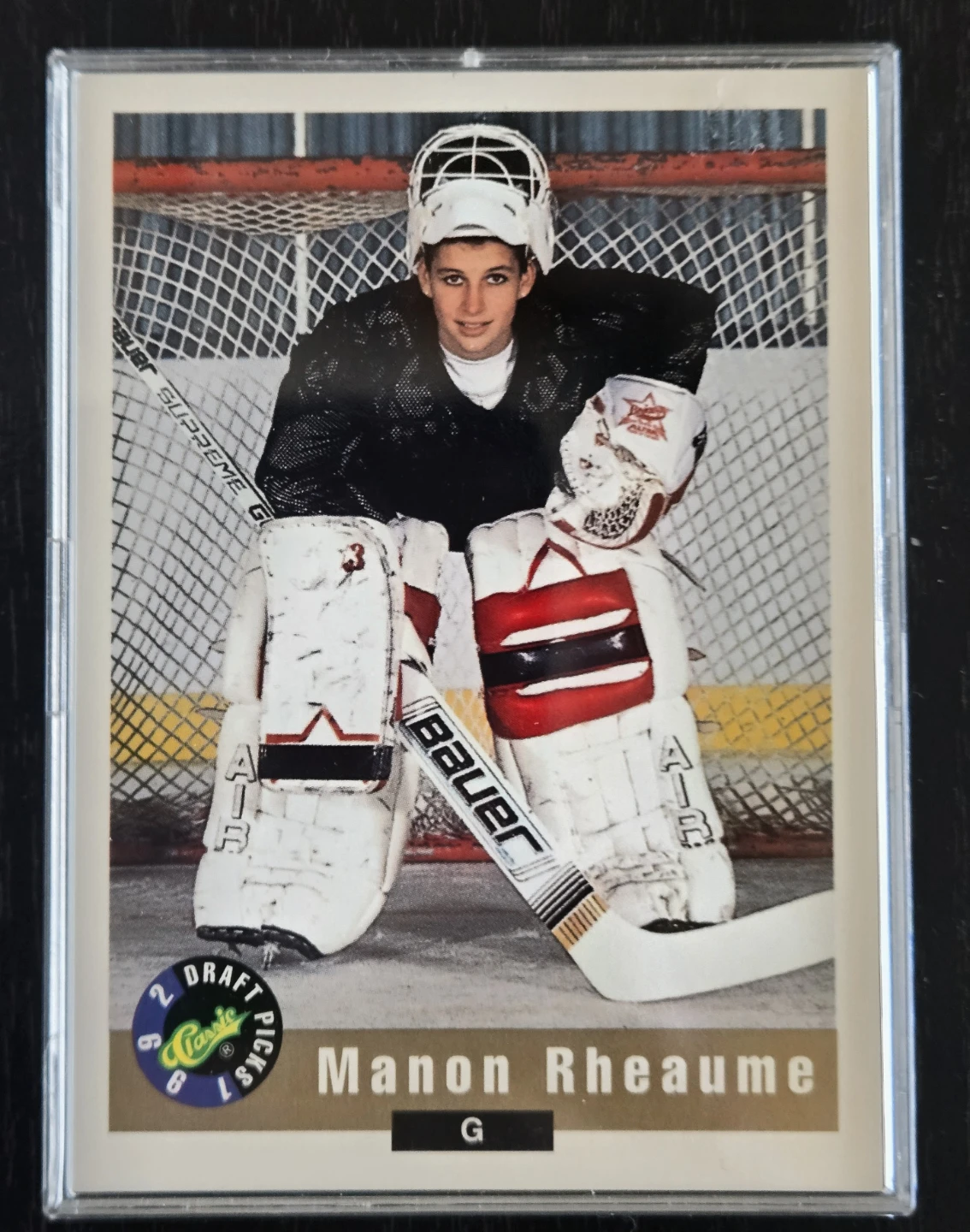 Vintage Manon Rheaume Lot- 92 Beckett And R.C. NRMT-MT - photo 2