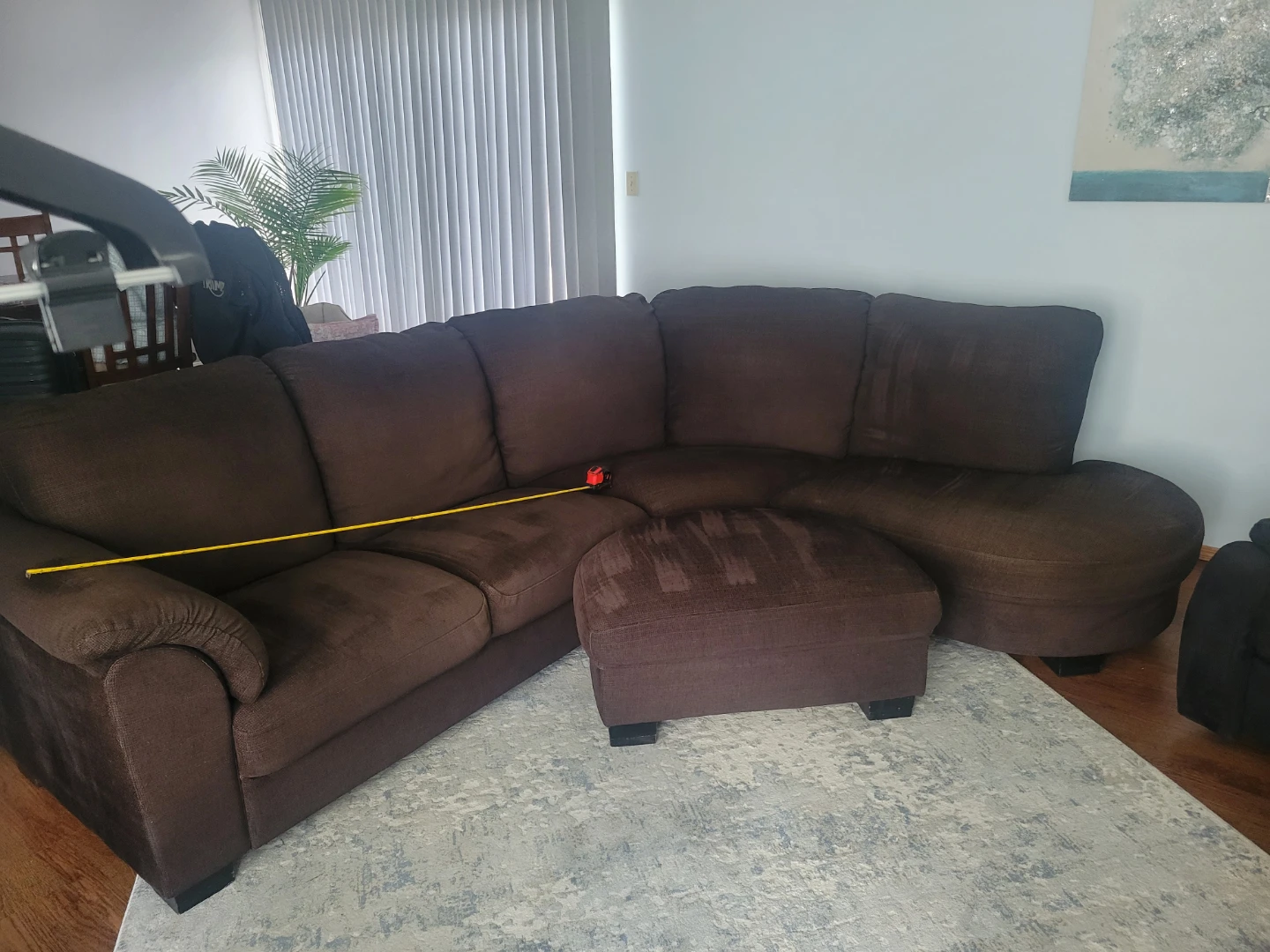 Sectional with Ottoman