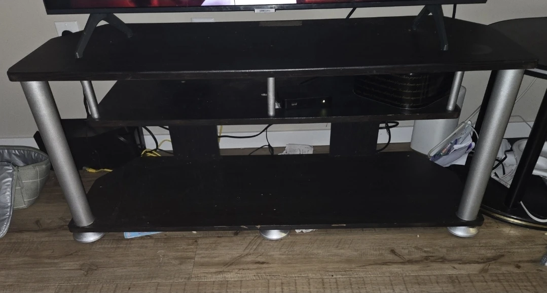 Multilevel Tv Stand with Shelves - photo 2