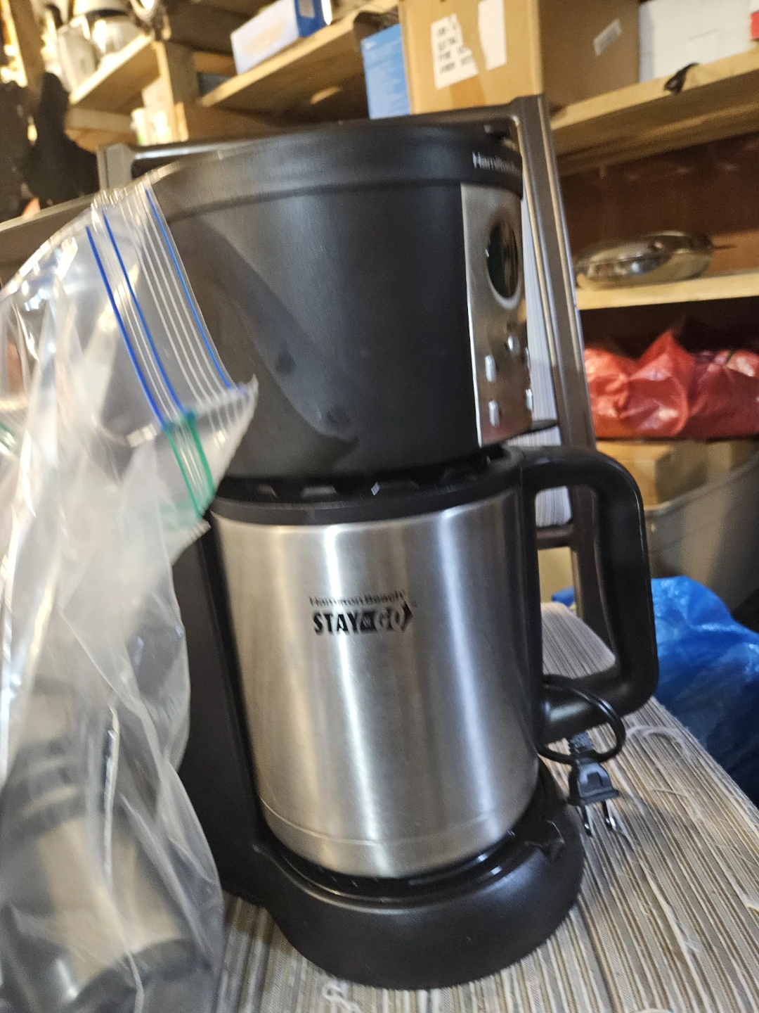 Hamilton Beach Stay & Go Coffee Maker - photo 4