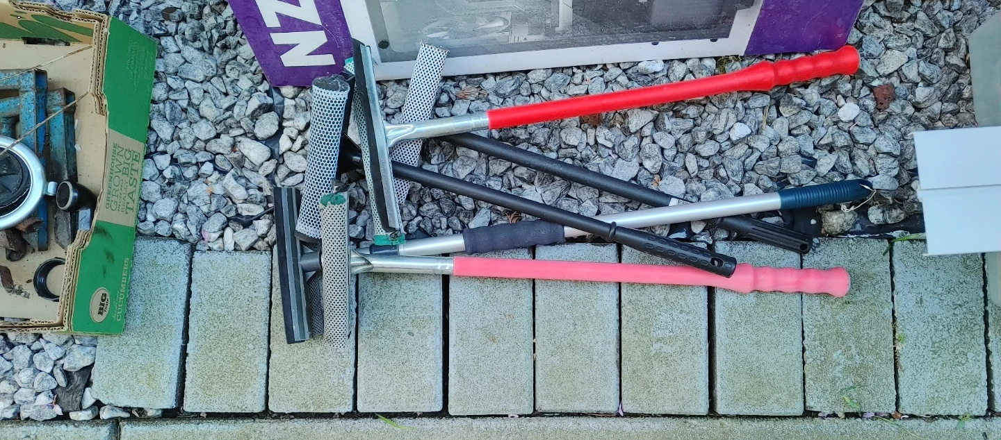 Assorted Window Squeegees and Cleaning Tools - photo 3