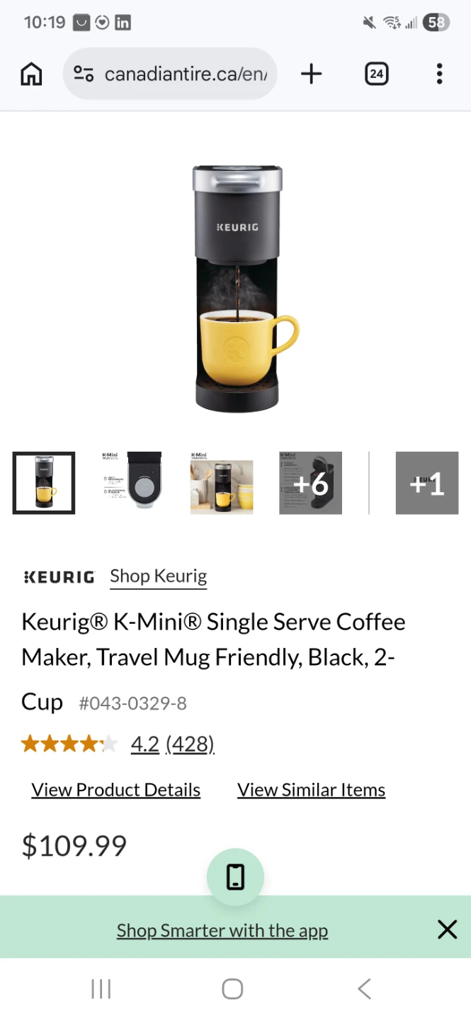 Unopened Keurig K-Mini Coffee Maker - photo 3