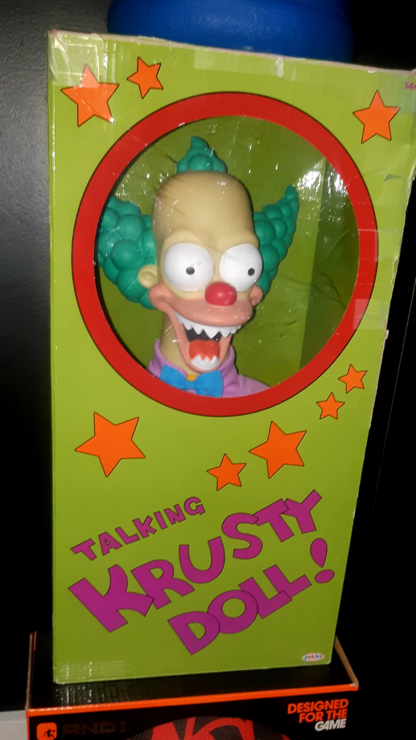 The Simpsons Talking Krusty Doll