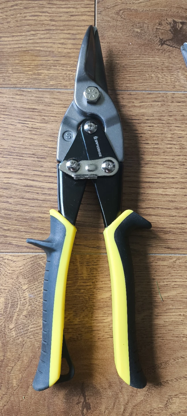 3PC Aviation Snip Set | CR-MO Heavy Duty Metal Shears - photo 3