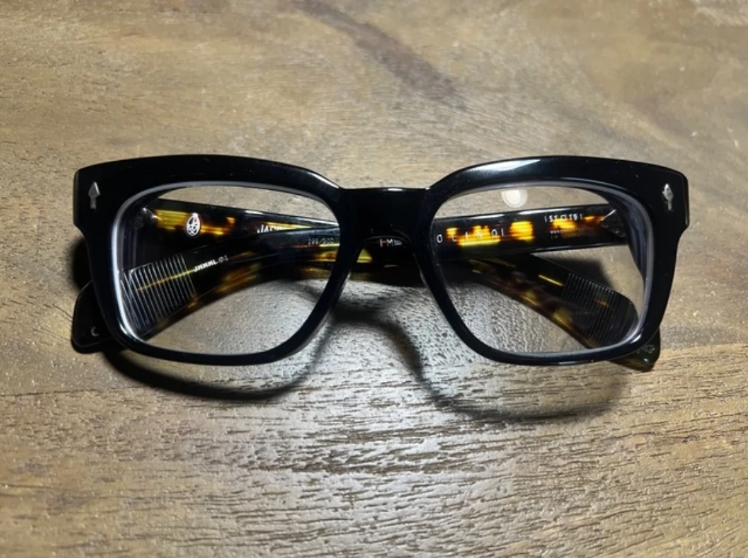 Jacques Marie Mage Molino Black Acetate Glasses