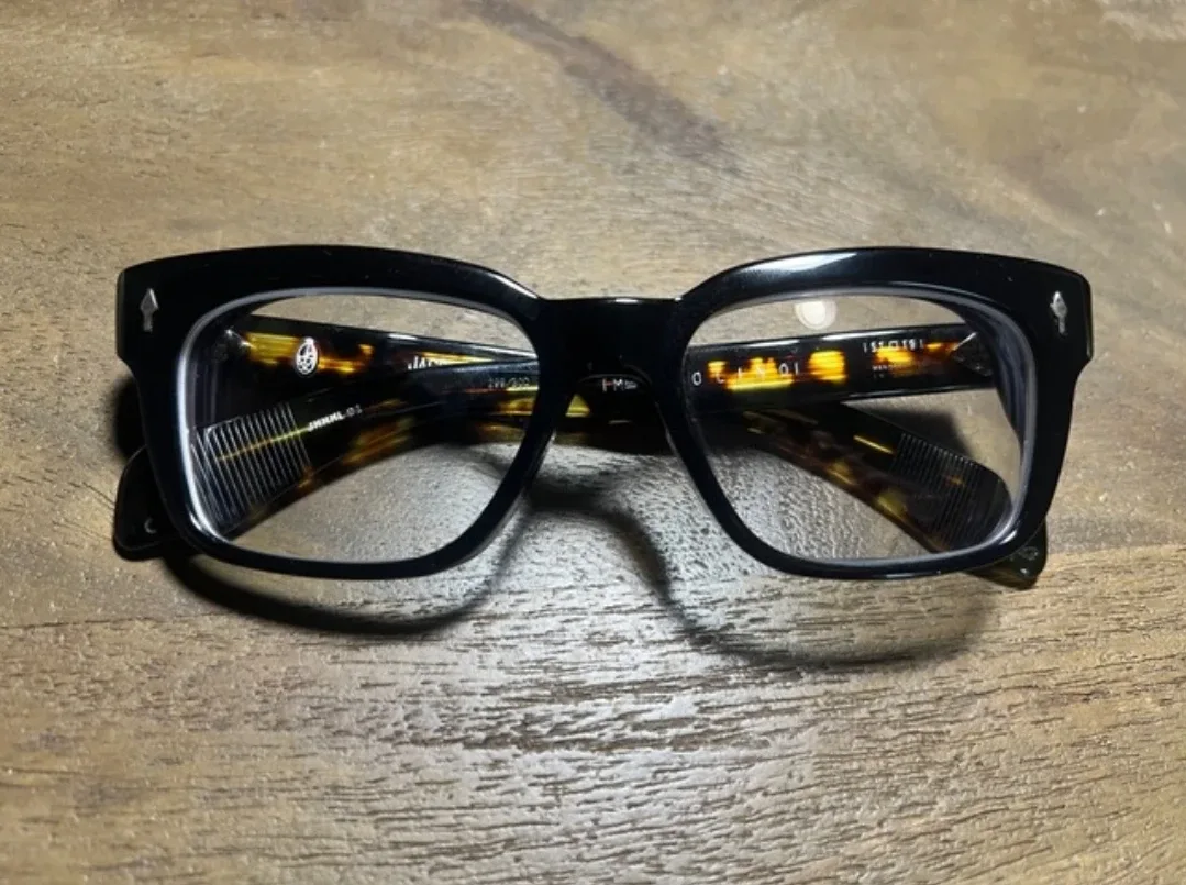 Jacques Marie Mage Molino Black Acetate Glasses
