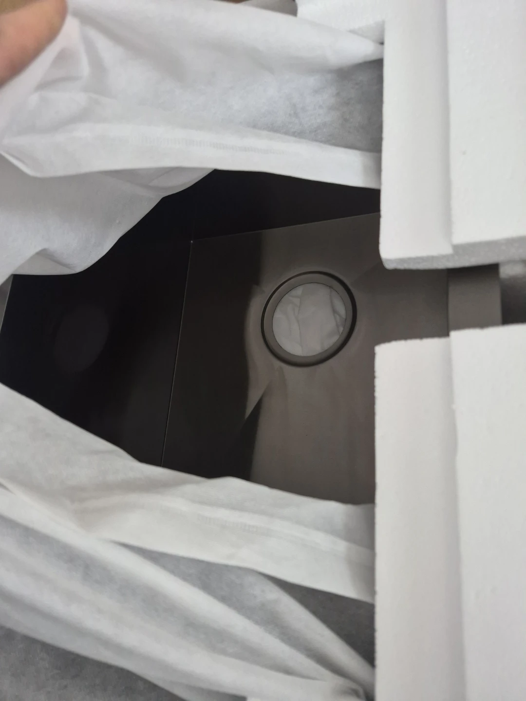 ZHHT Undermount Double Bowl Black Kitchen Sink - photo 4