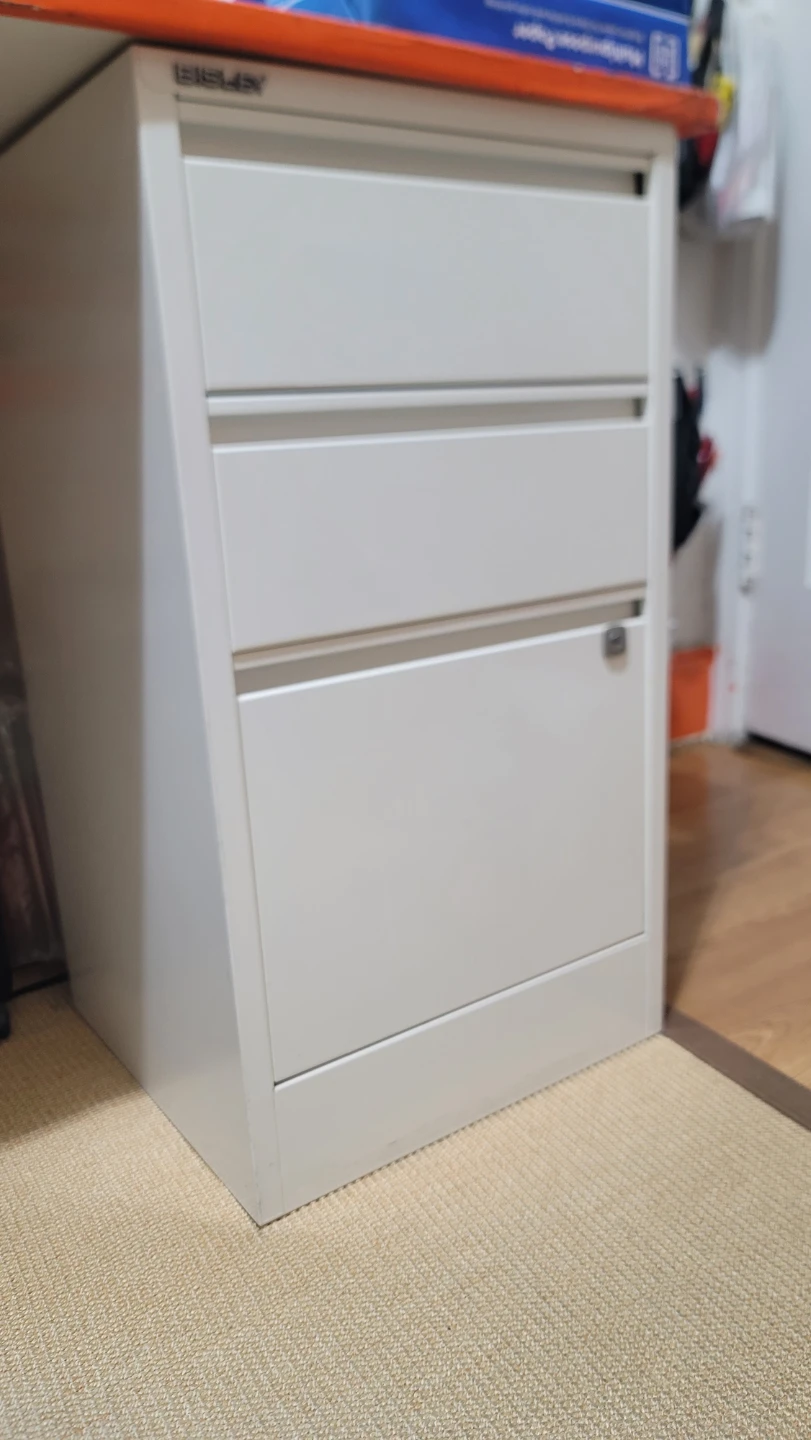 Bisley 3 Drawer Filing Cabinet