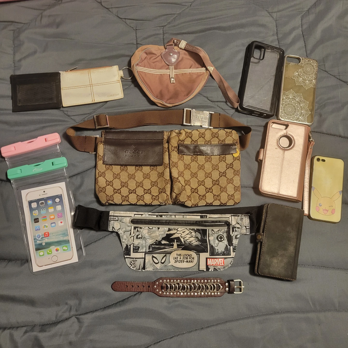 Gucci Monogram Waist Bag