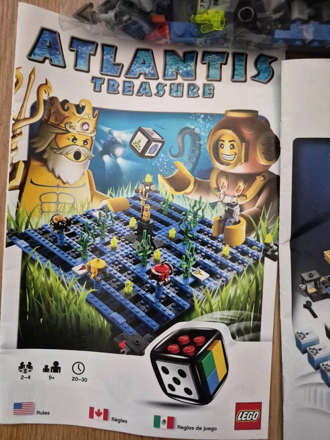 LEGO Atlantis Treasure 3851 Set - photo 2