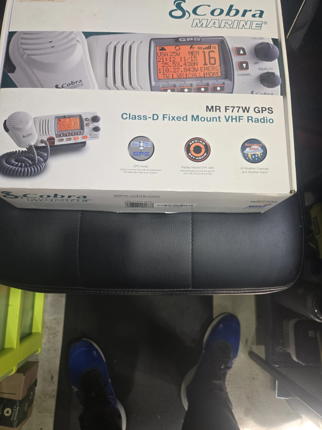 GPS Class-D Fixed Mount VHF Radio