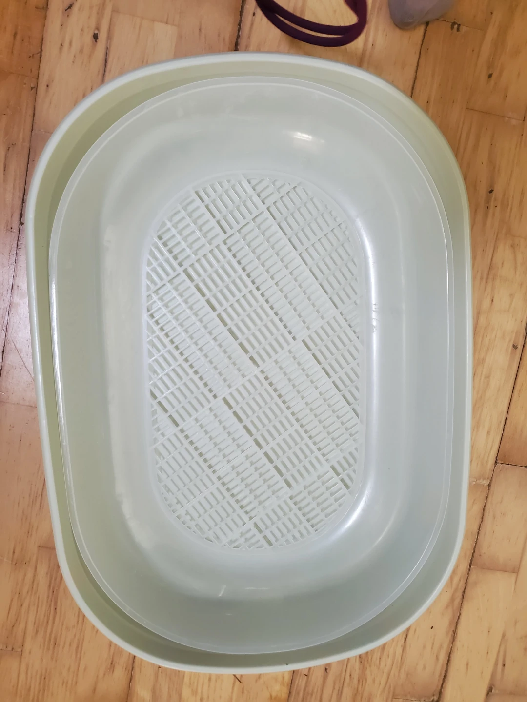 Plastic Litter Box with Sifter Tray - photo 3
