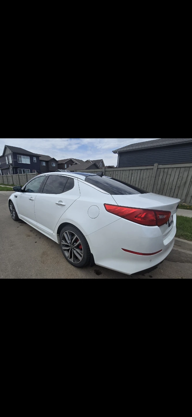 White Kia Optima - photo 2