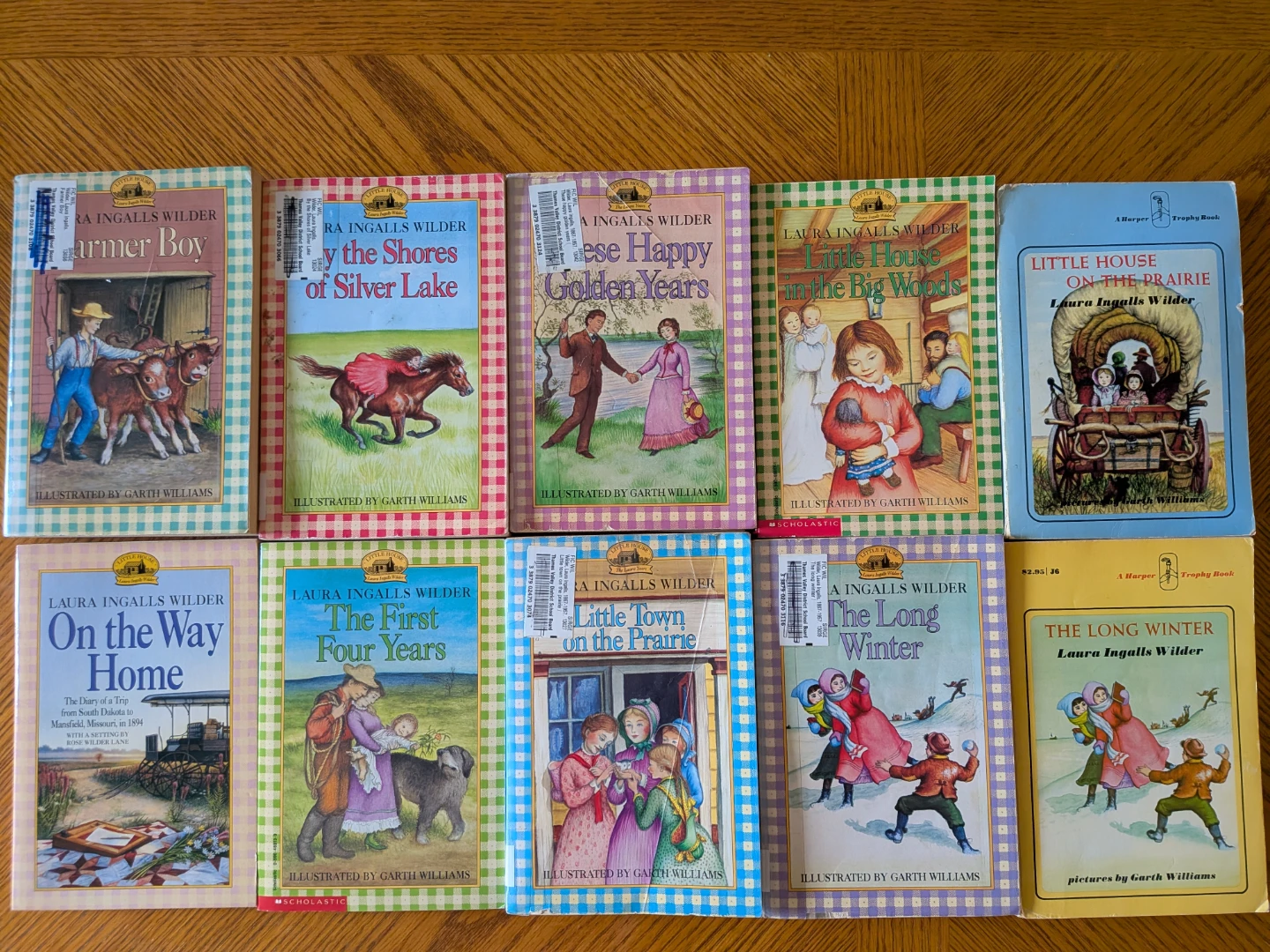10 books Laura Ingalls Wilder