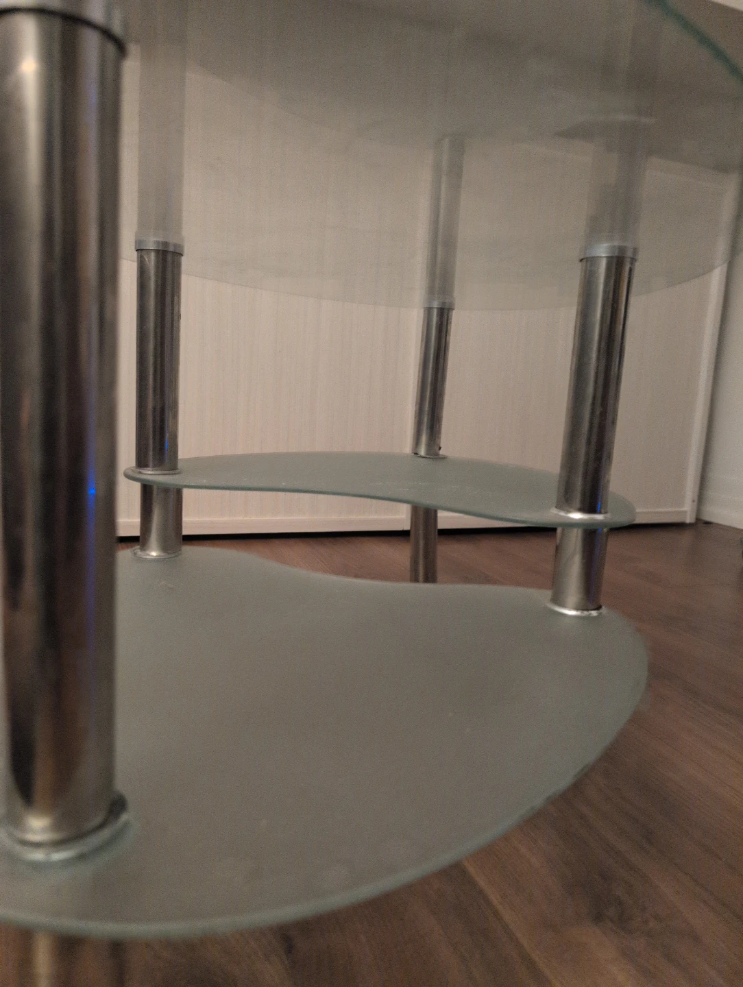 Oval Glass Coffee Table - photo 2