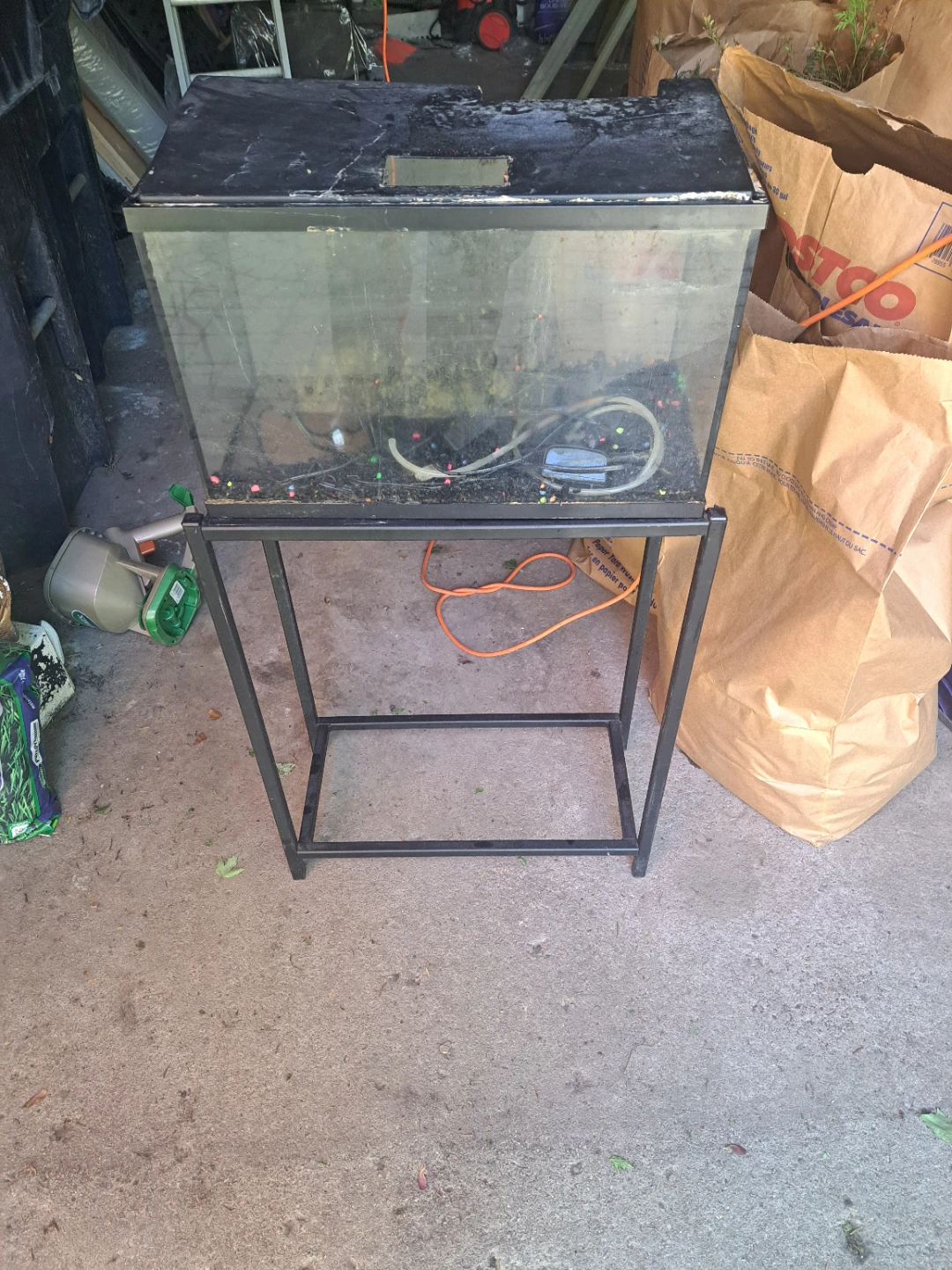 Used Aquarium Tank with Stand