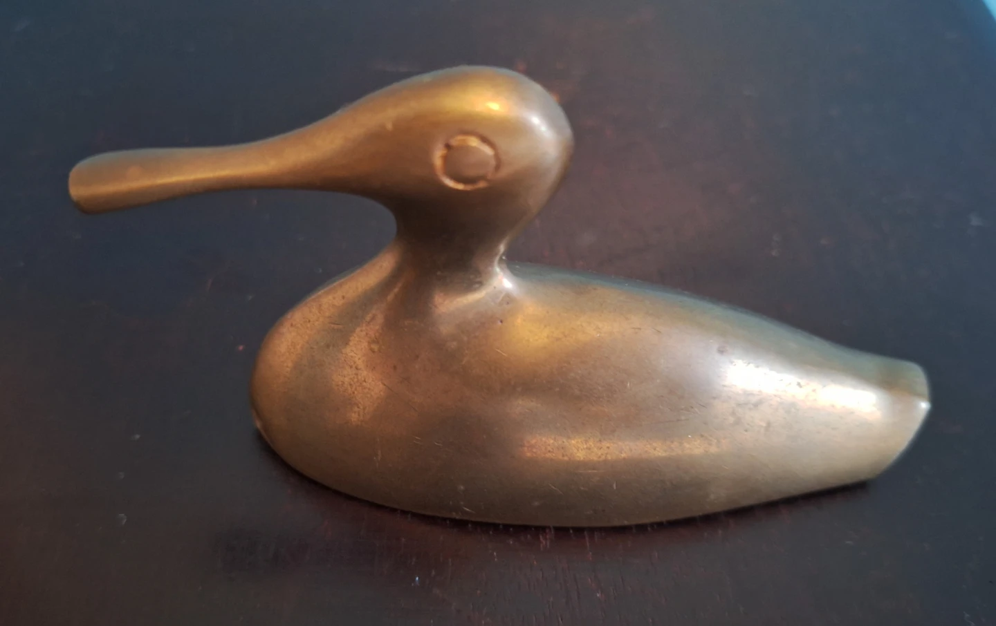 Brass Duck and Turtle Figurines - photo 3