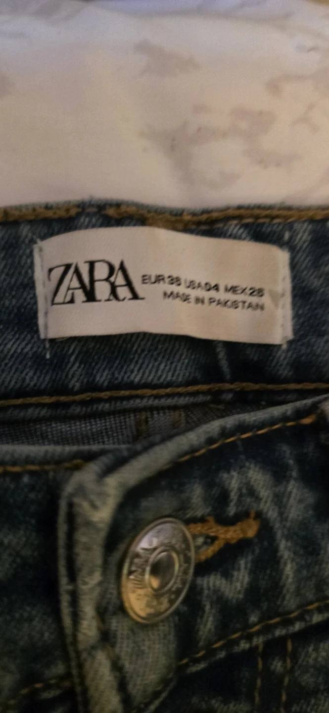 ZARA Women's Flare Jeans Size 4 - photo 3