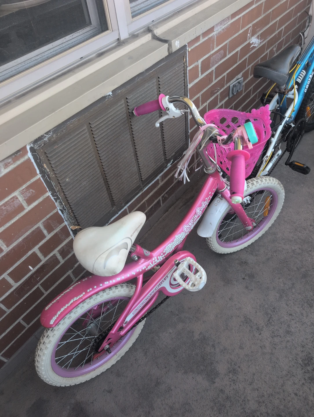Kids' Pink and Blue Bikes - photo 3