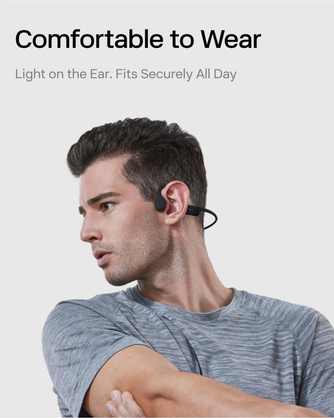 Shokz OpenRun SE Bone Conduction Sport Headphones - photo 3