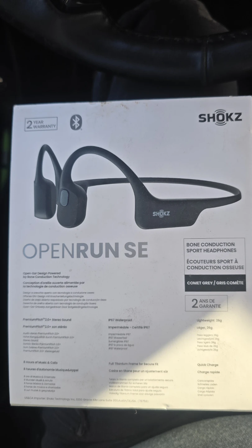 Shokz OpenRun SE Bone Conduction Sport Headphones - photo 5