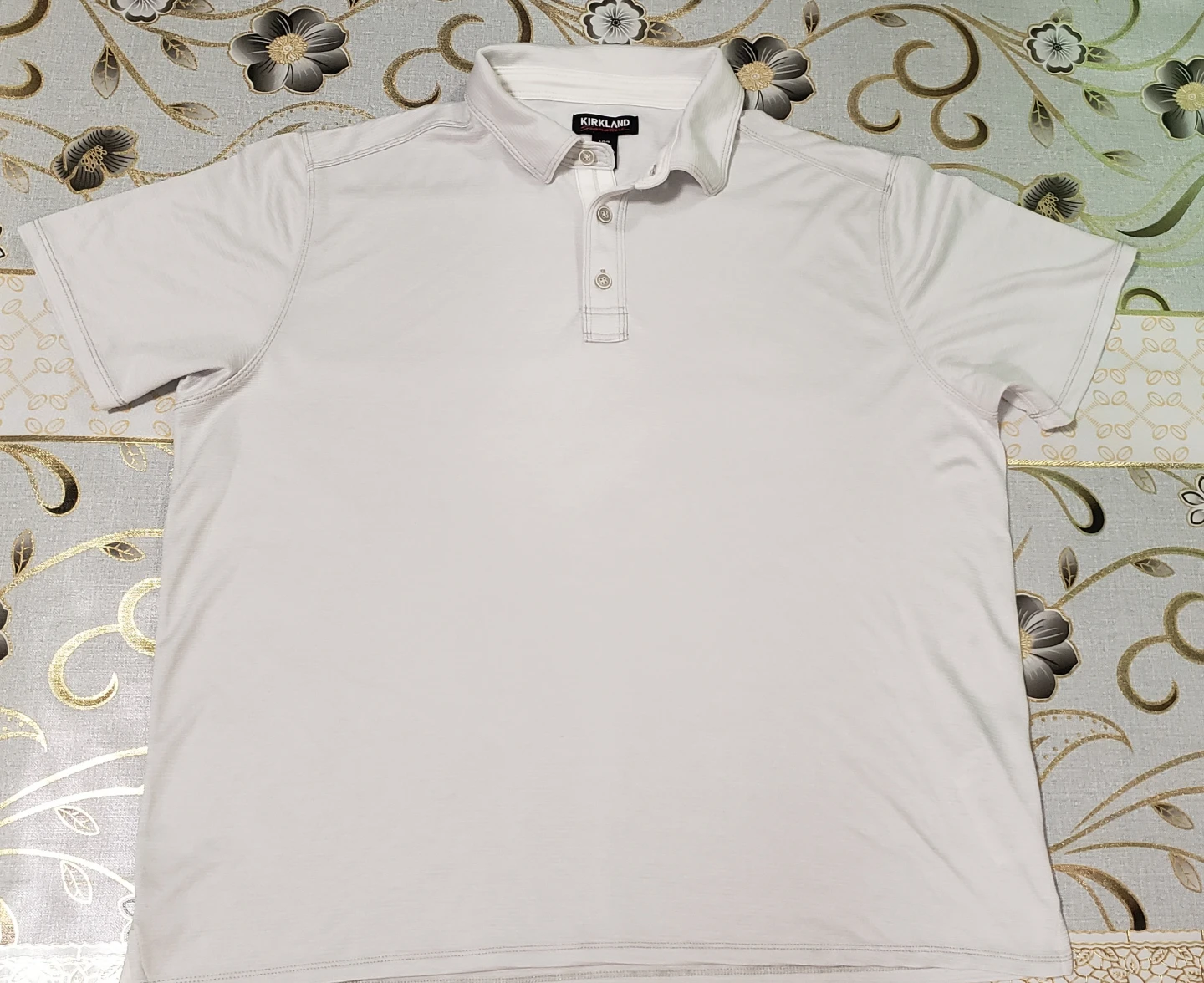 Brand new Kirkland Signature Mens Polo White Shirt