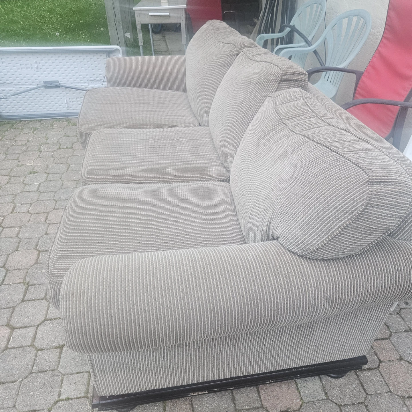 Striped Sofa