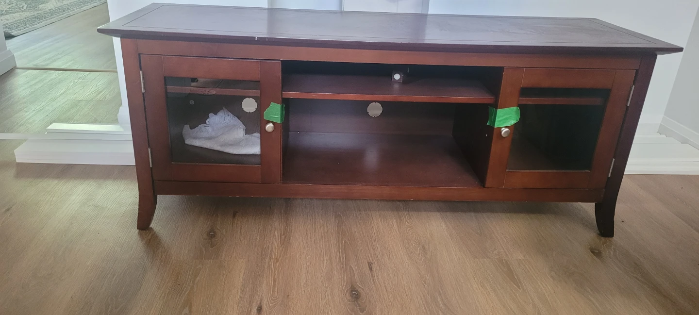 Wooden TV Stand - photo 2