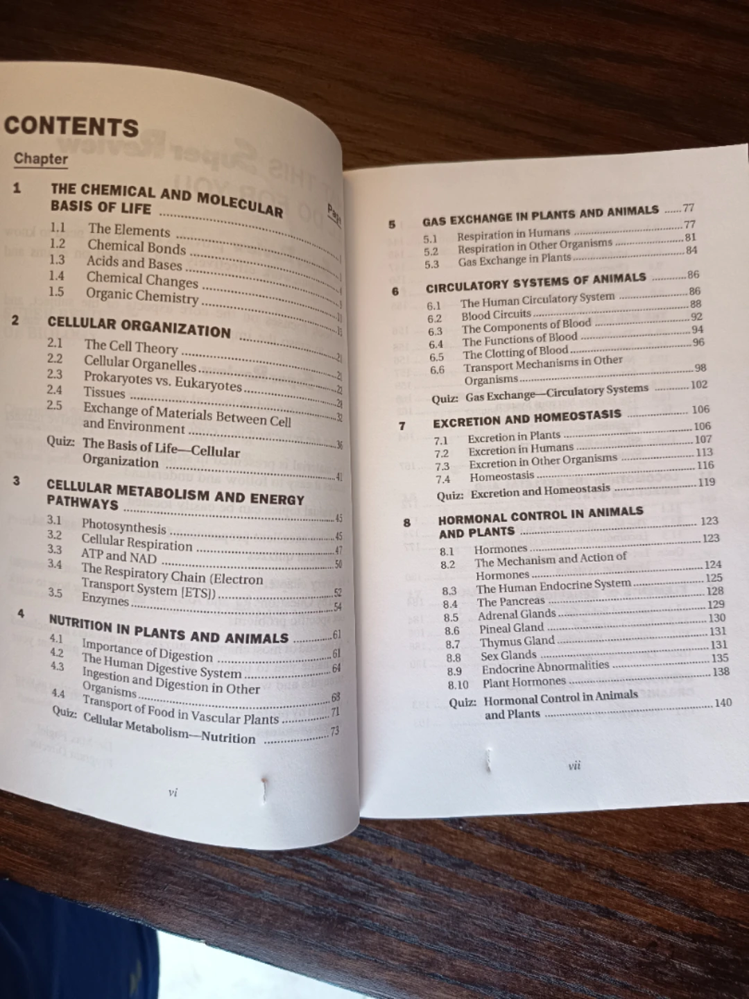 Super Review Biology Textbook - photo 2