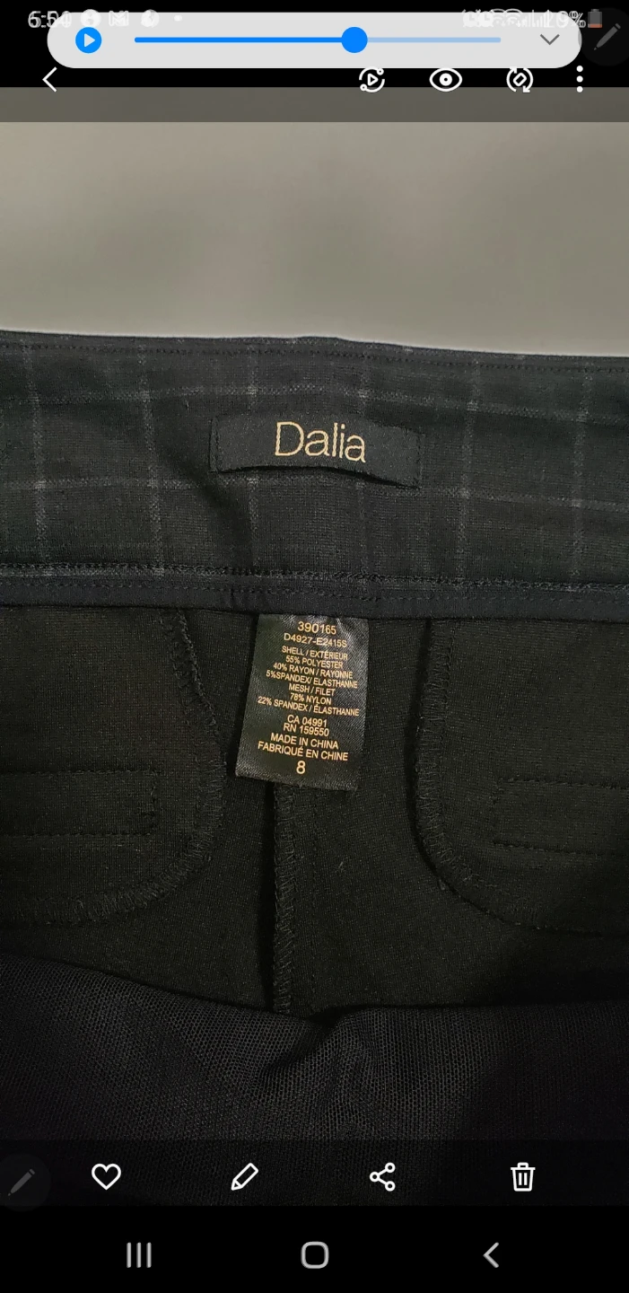 Brand new Dalia Elegant W Pants Size 8 - photo 3