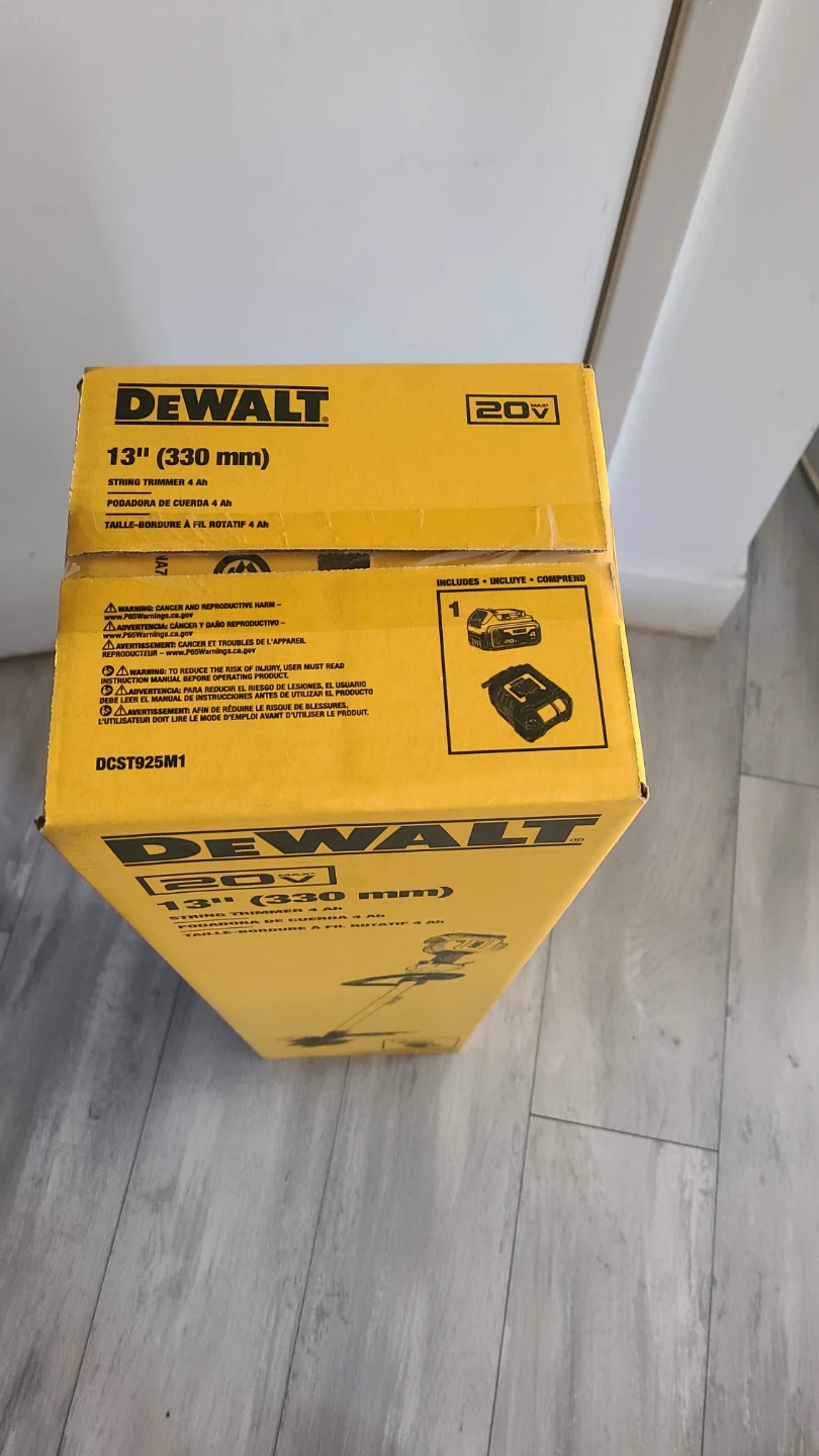 BRAND NEW DEWALT 20V MAX String Trimmer 13" (330 mm) - photo 3