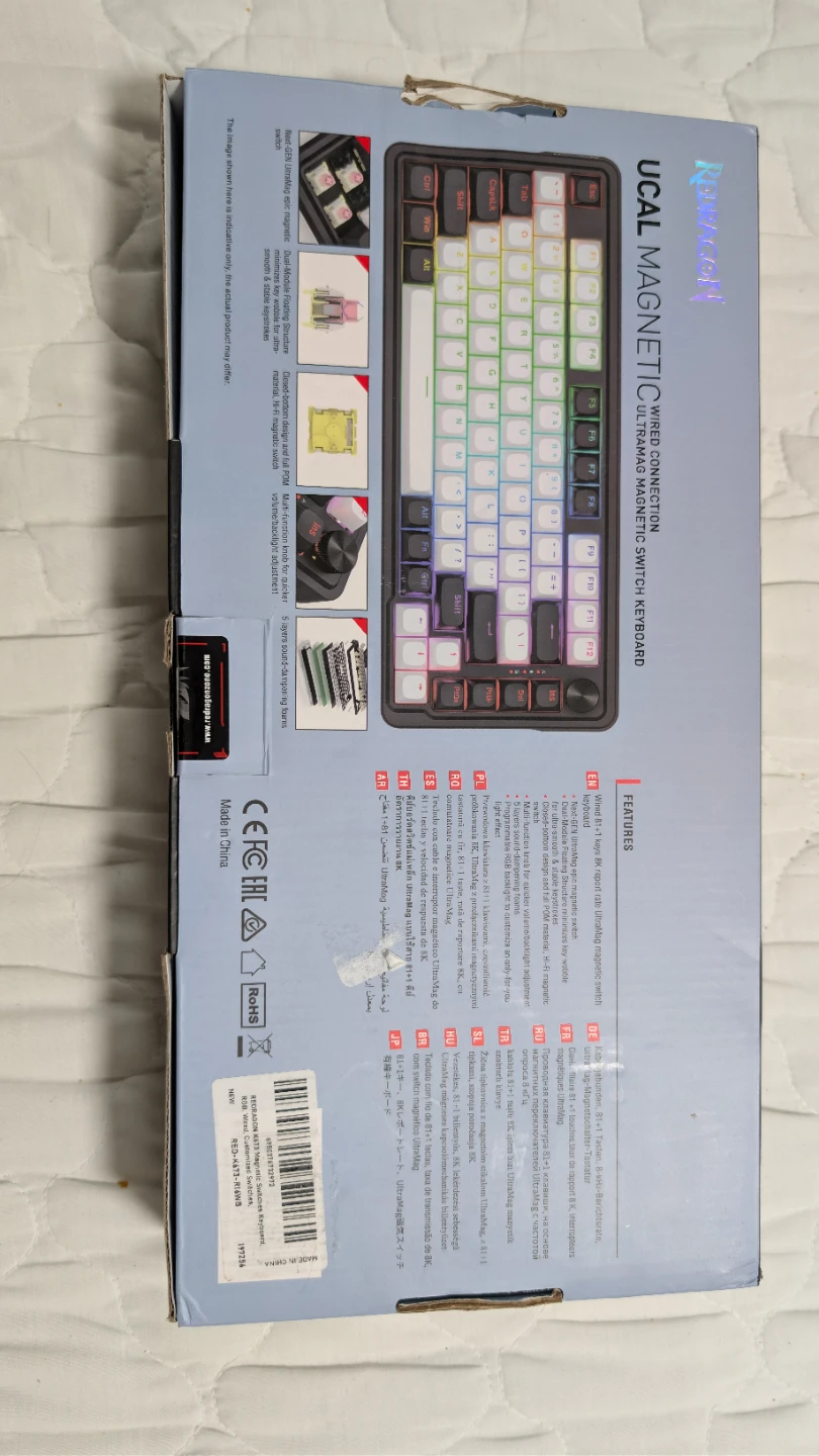 Redragon UCAL MAGNETIC Wired Mechanical Keyboard - photo 2